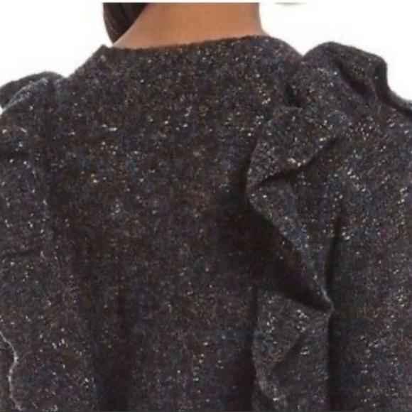 STUNNING EUC Chelsea & Violet Ruffle Sweater Dress! - Picture 3 of 5